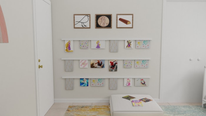 A Transitional Modern Kids Bedroom Designed to Ignite Creativity Design View 3 By Spacejoy