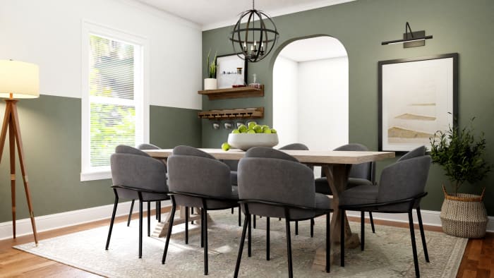 A Dining Room Worthy of Gatherings Design View 2 By Spacejoy