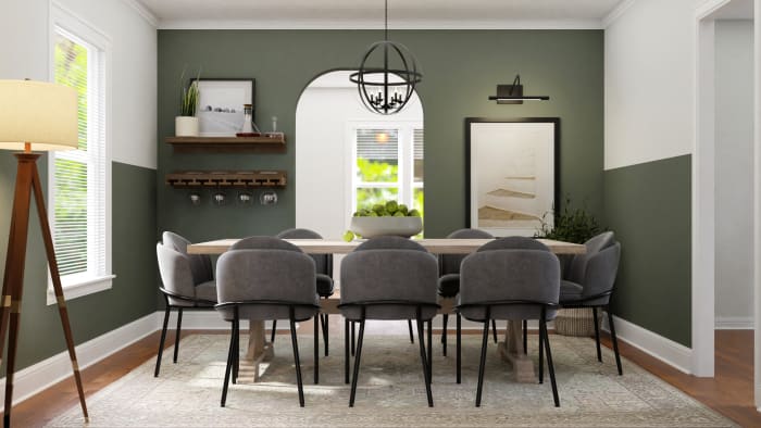 A Dining Room Worthy of Gatherings Design View 3 By Spacejoy