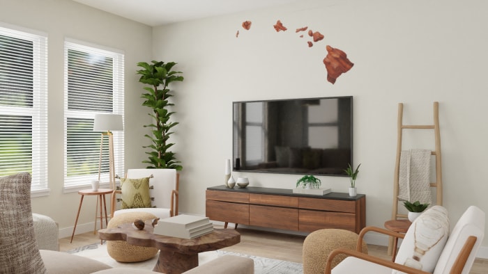 An Open Space for This Scandinavian Living Room Design View 3 By Spacejoy