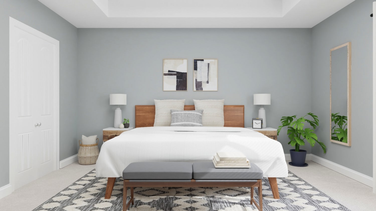 Tribal Vibes: Modern Boho Bedroom Design By Spacejoy
