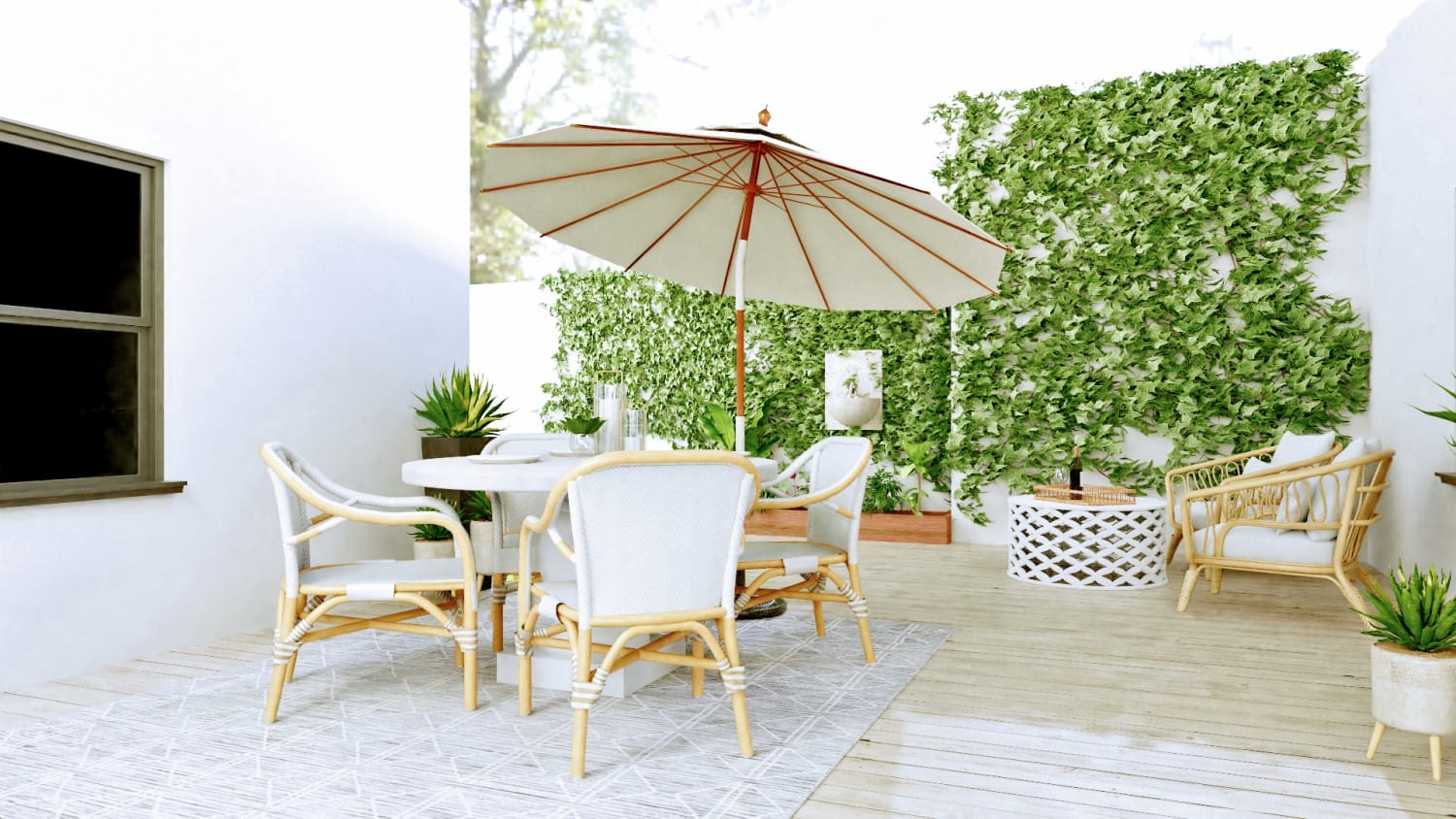 Coastal Entryway Casual Summer Haven Patio Design Design By Spacejoy
