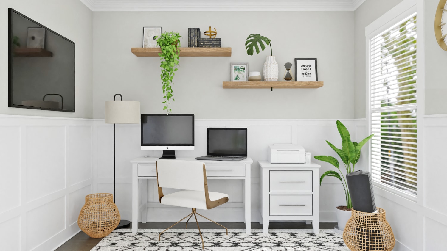 Spacejoy review of Home Office Designed For Nancy
