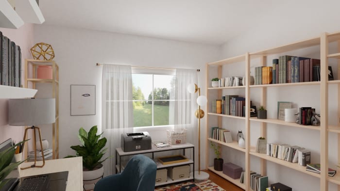 Spacejoy review of Home Office Designed For Adriana Pachas 3