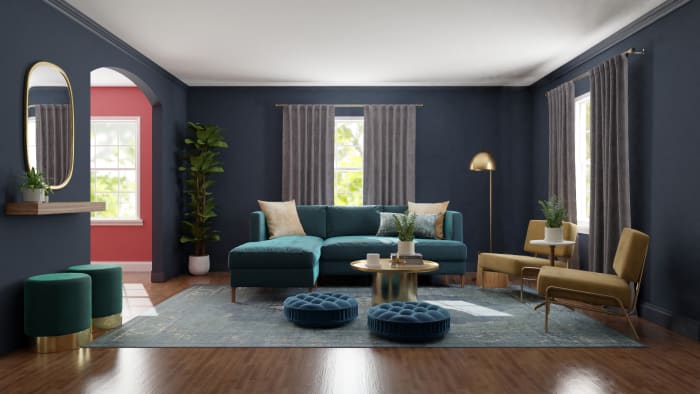 Spacejoy review of Living Room Designed For Lynette 2