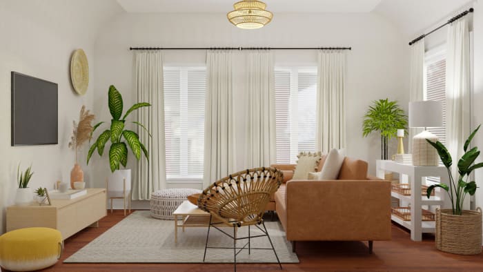 Spacejoy review of Living Room Designed For Lindsay Rothlisberger 3