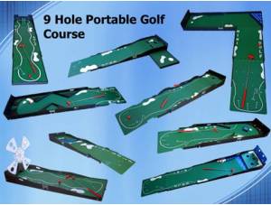 9 Hole Portable Golf Course