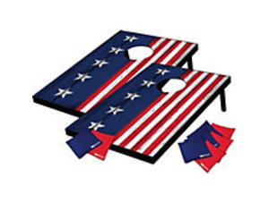 American Flag Corn Hole