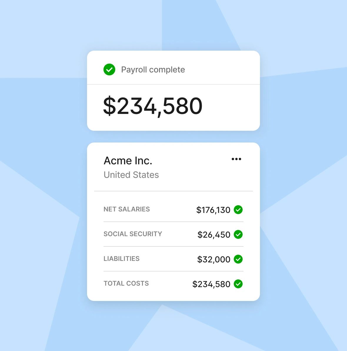 Deel submit and fund payroll