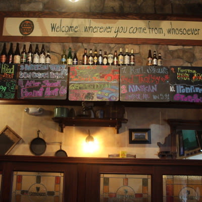 Interior, Beer Boards.