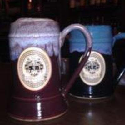 Pub Club beer steins.