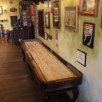 Game Room Shuffle Board.