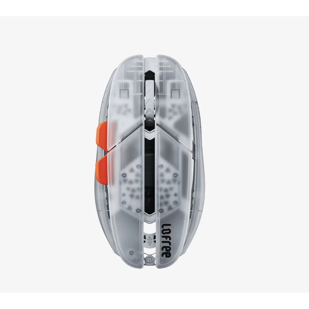 เมาส์ไร้สาย Lofree Hypace Gaming Wireless Mouse Transparent