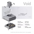คีย์บอร์ดไร้สาย Lofree Flow2-100 Triple Mode Mechanical-Silver with Void switches 5