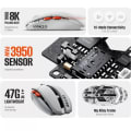 เมาส์ไร้สาย Lofree Hypace Gaming Wireless Mouse Transparent 2