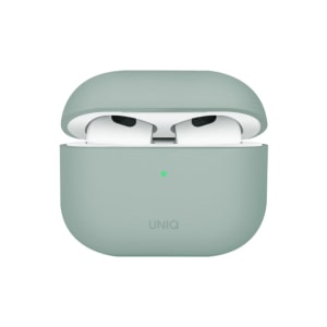 เคส Uniq AirPods 4 Lino Silicone Iceplant Green