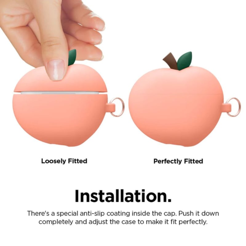 ELAGO เคส AirPods Pro 2 - Peach Case 6