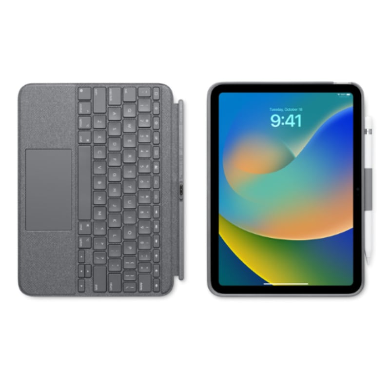 เคสคีย์บอร์ด Logitech Combo Touch for iPad Gen 10 & 11 2