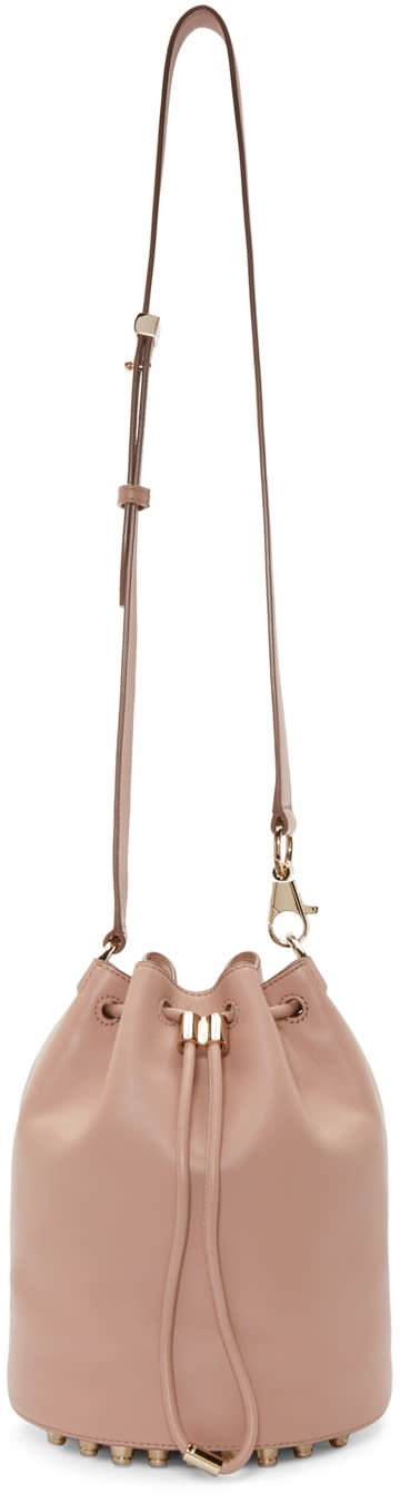 Alexander Wang Pink Leather Alpha Bucket Bag Alexander Wang Pink Leather Alpha Bucket Bag