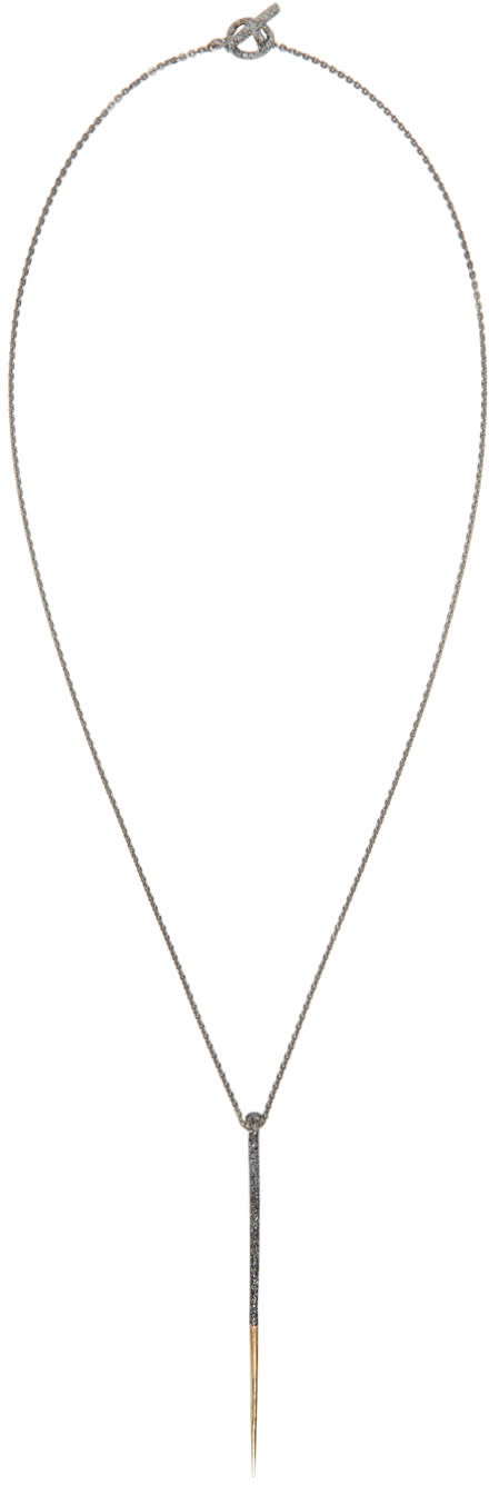 Pearls Before Swine Gold Forged Thorn Necklace