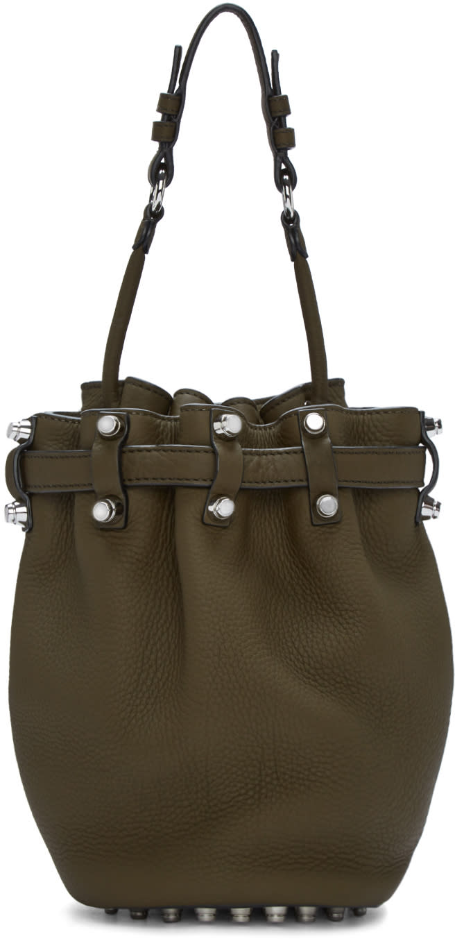 Alexander Wang Green Small Diego Bucket Bag Alexander Wang Green Small Diego Bucket Bag