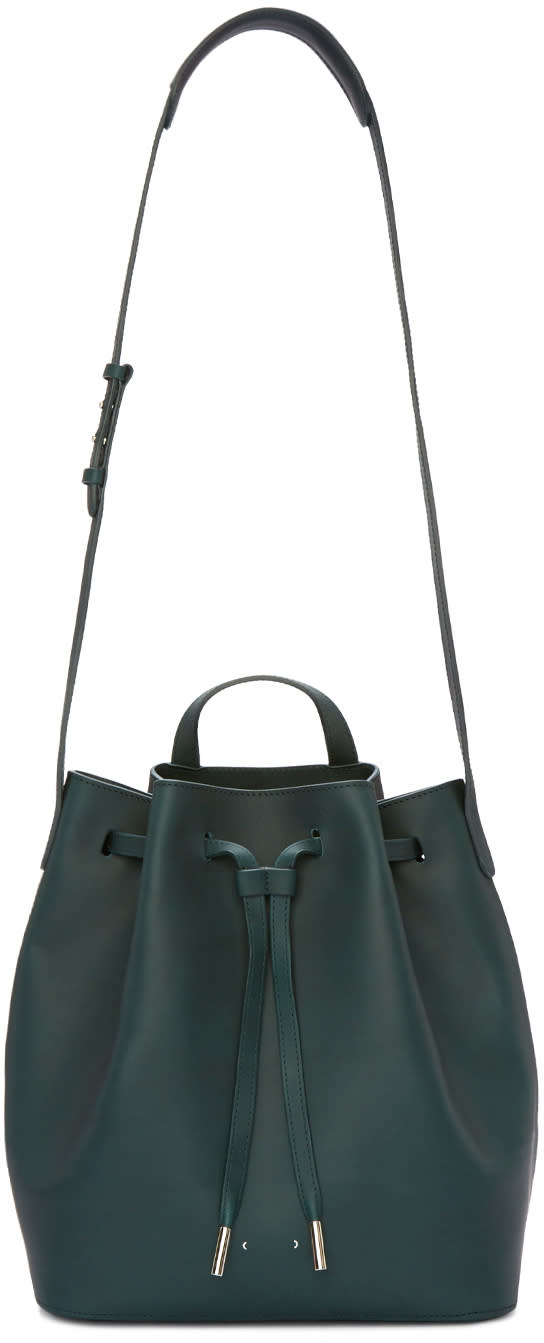 Pb 0110 Green Ab16 Bucket Bag