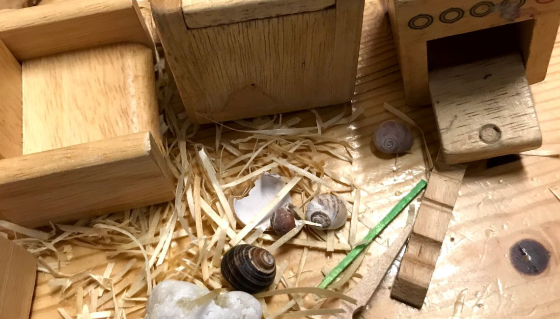 treleker og sneglehus
