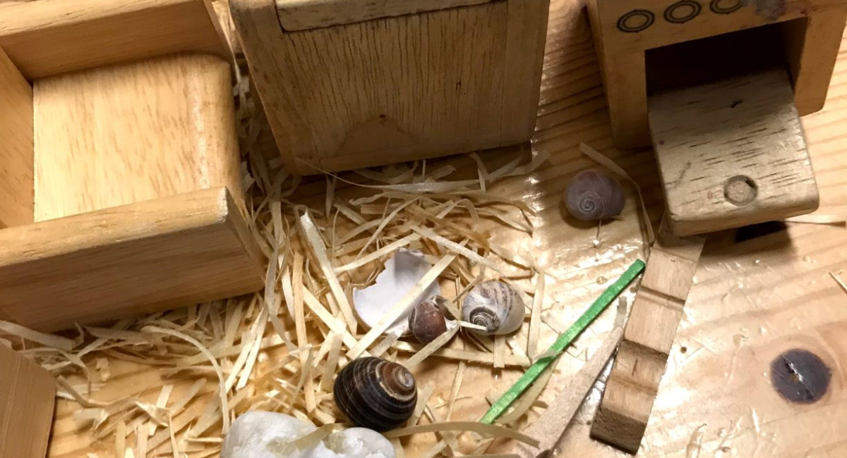 treleker og sneglehus