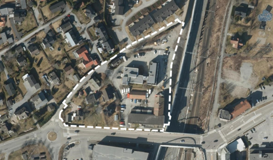 Området for Holtekvartalet