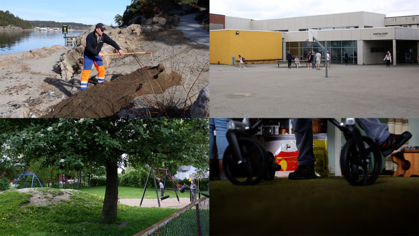 Områder som kommunen prioriterer Områder som kommunen prioriterer