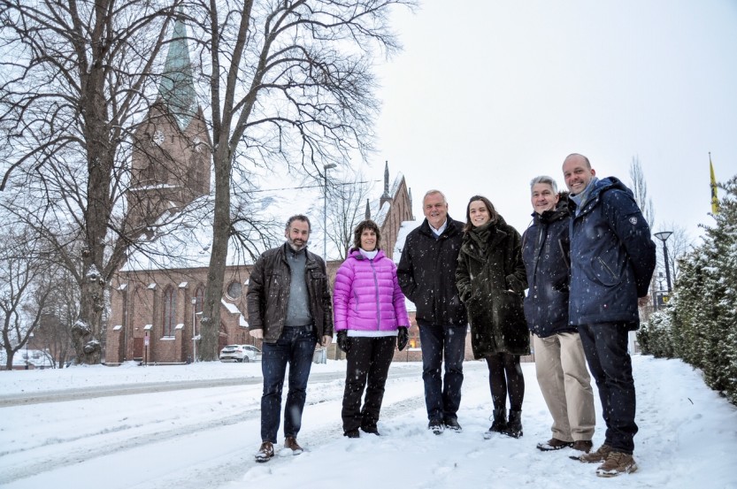 Sarpsborg kirke får nå solcellepaneler. Sarpsborg kirke får nå solcellepaneler.