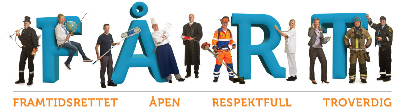 Verdiene vi jobber etter er framtidsrettet, åpen, respektfull og troverdig. Verdiene vi jobber etter er framtidsrettet, åpen, respektfull og troverdig.