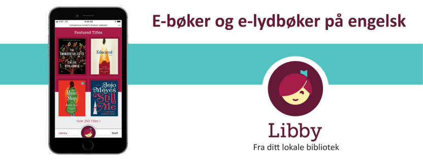 Libby - hør engelske e-bøker og e-lydbøker på mobilen med Libby Libby - hør engelske e-bøker og e-lydbøker på mobilen med Libby