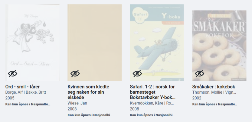 Nasjonalbibliotekets Nettbibliotek Nasjonalbibliotekets Nettbibliotek