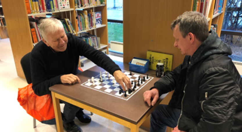 Sjakkskole på Skjeberg bibliotek Sjakkskole på Skjeberg bibliotek