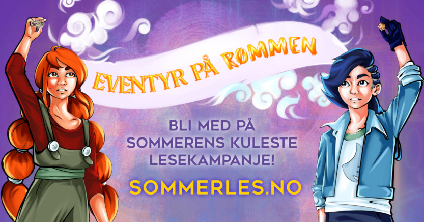 Sommerles 2022 - digital lesekampanje for barn fra 1. juni til 31. august Sommerles 2022 - digital lesekampanje for barn fra 1. juni til 31. august