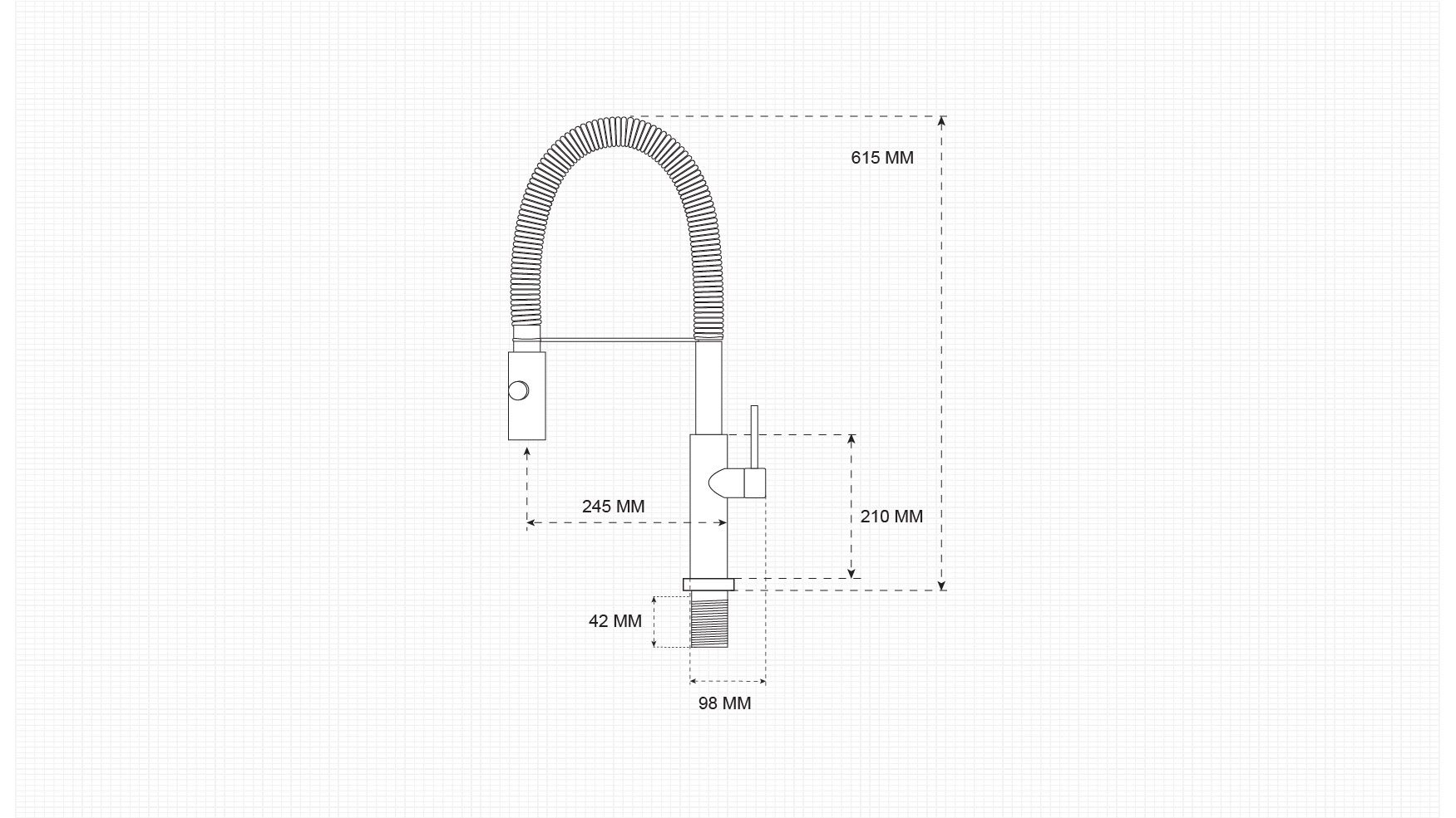 Technical Drawing for ZEN-PMT-8000-ST