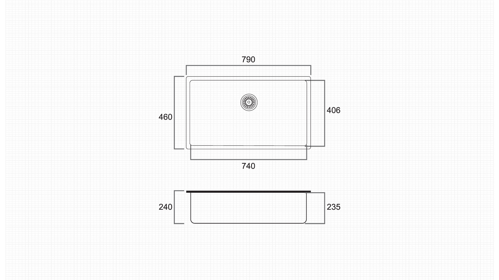 Technical Drawing for ZEN-SB-GR7946-GY