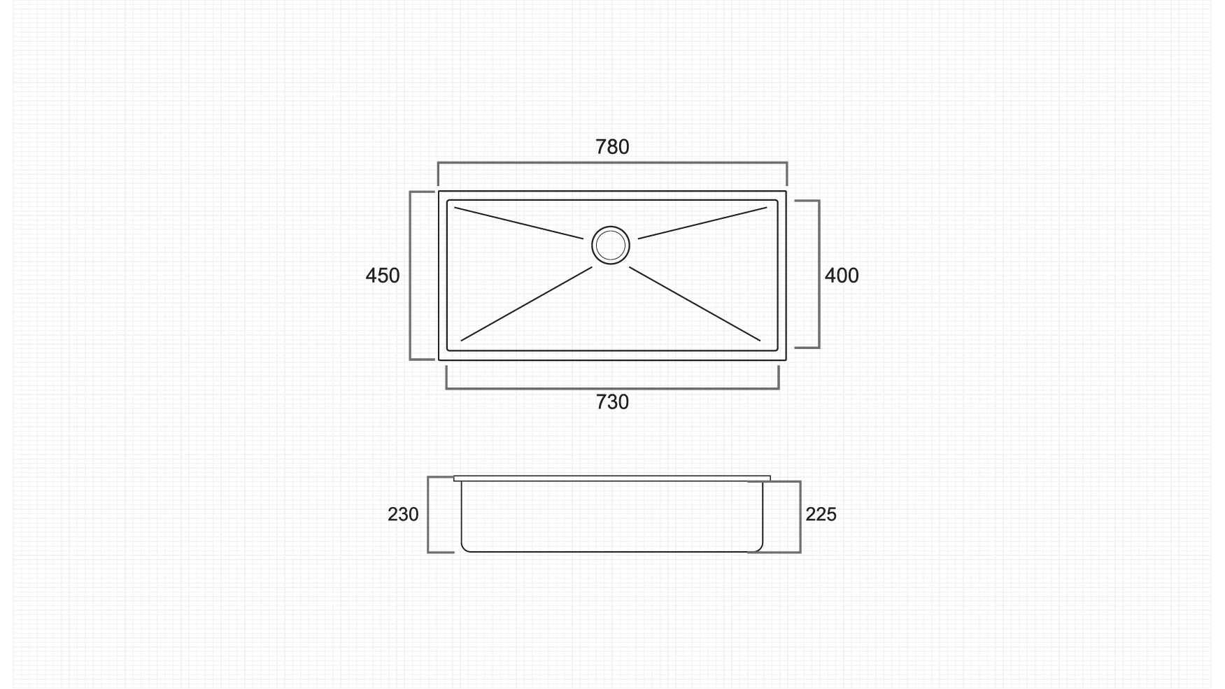 Technical Drawing for ZEN-SB-7845-ST