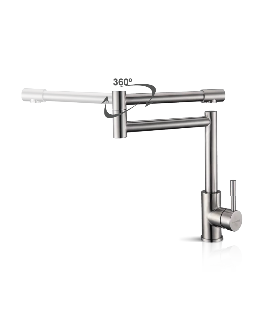 360° Rotation Dual Joints Design