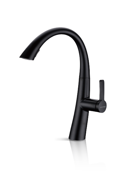 Kitchen Brass Mixer Tap ZEN-PMT-6800-BK