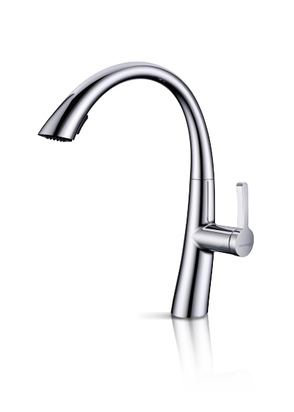 ZEN-PMT-6000-PL Kitchen Brass Mixer Tap