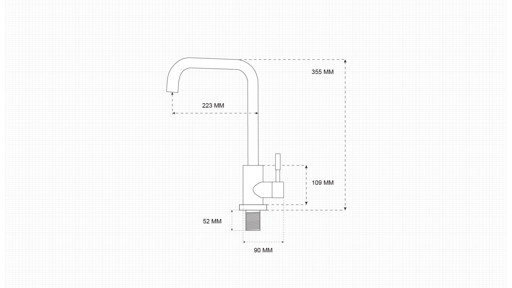 Technical Drawing for ZEN-PMT-3002-ST