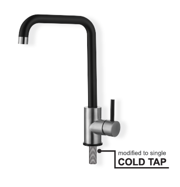 SUS304 Kitchen Sink Cold Tap ZEN-PCT-7701-BK