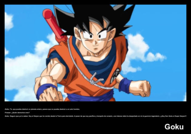 Goku Goku | Frase Dragon