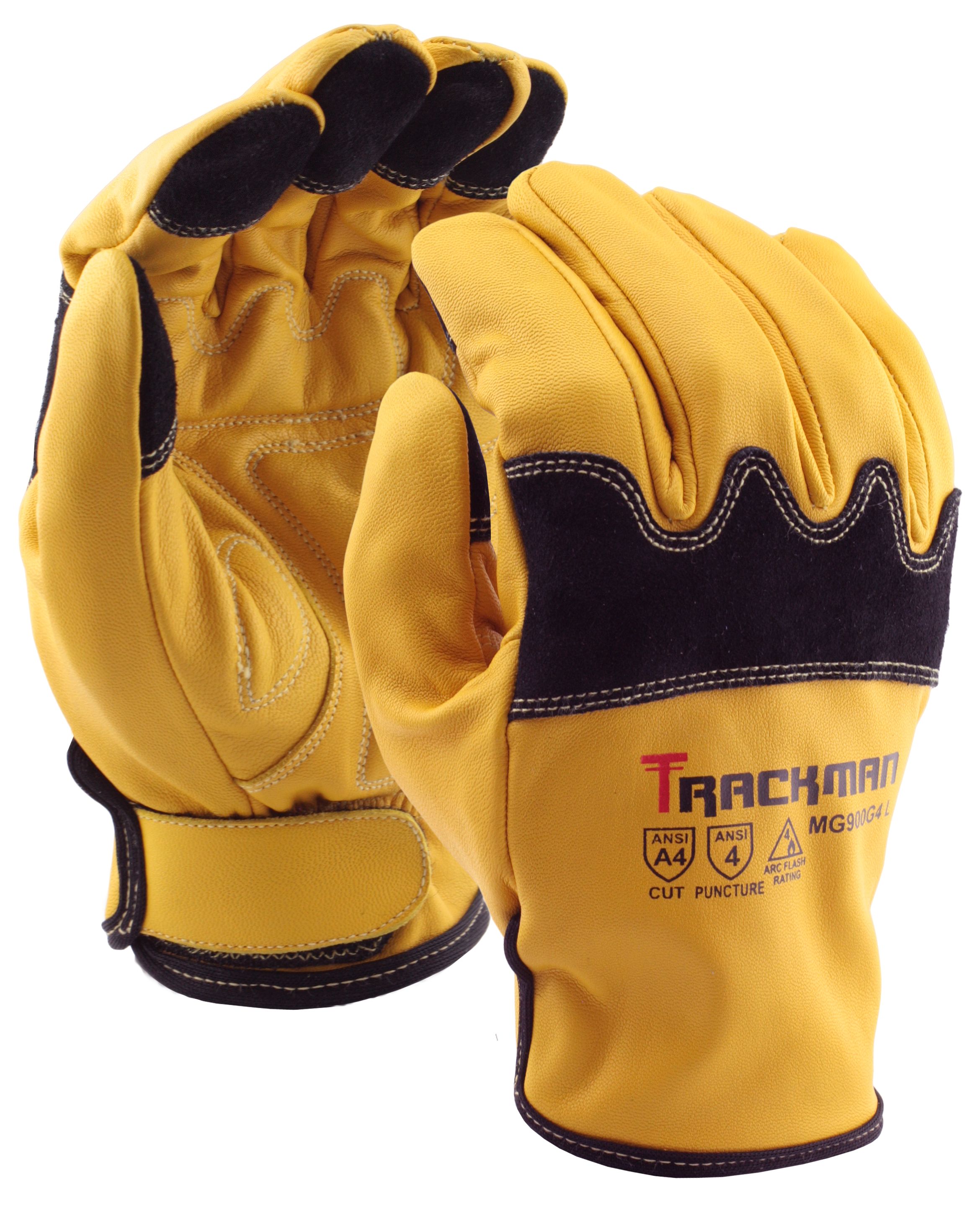 GLOVEWORKS HD Orange Nitrile Disposable Gloves, Latex-Free