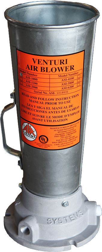 Souffleur D'air Pneumatique Venturi ASI-1000, 1/2" NPT - Neuf Pour Atelier Ou Nettoyage Industriel