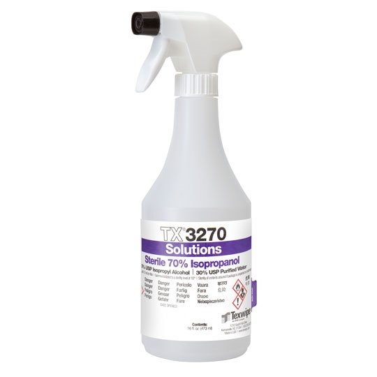 Texwipe, An ITW Company TX3270 - Sterile 70% Isopropyl