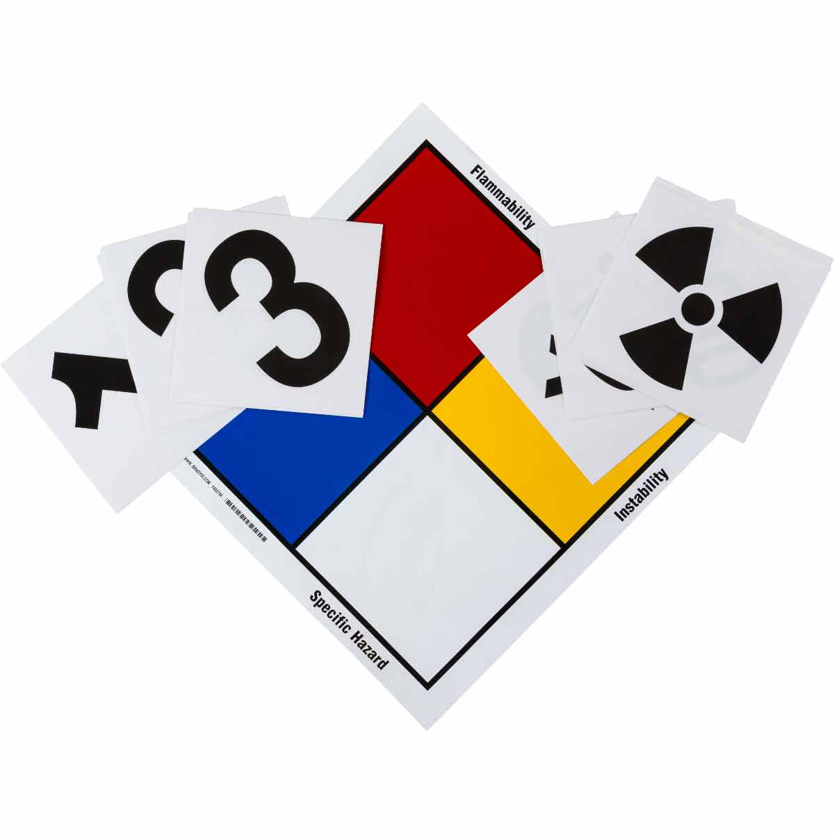 lemohoney03　0509 Brady 99444 - NFPA Vinyl Sign Kit | Stauffer Glove & Safety