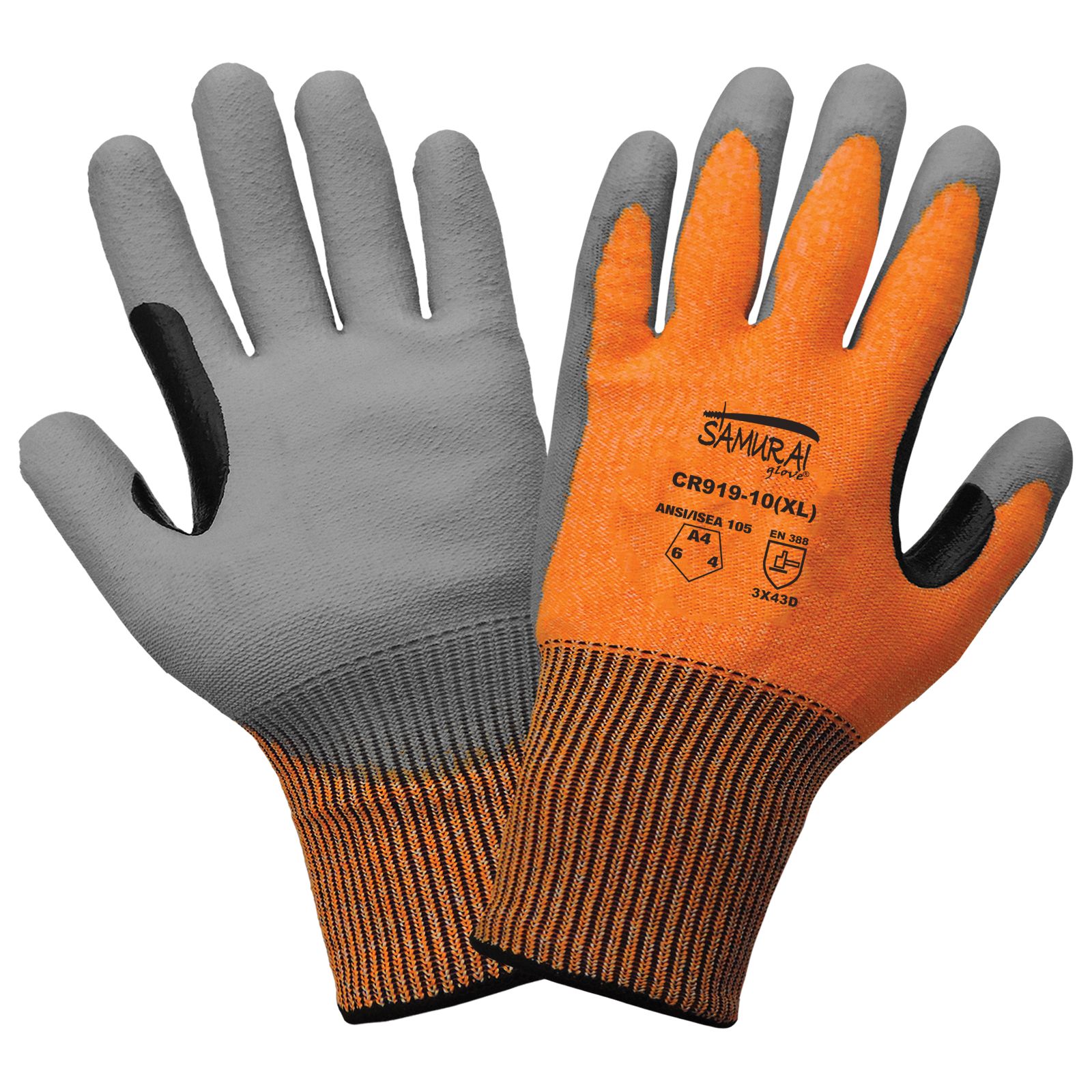 Globus Global Safety CR919-9(L) - Samurai Cut Resistant Gloves